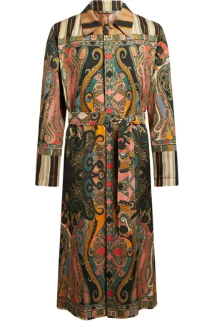 Etro Sobretodo con motivo floral