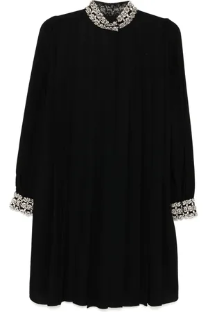 DICE KAYEK Vestido con detalles de cristales