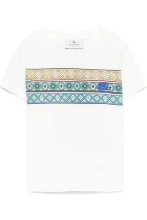 Etro Camiseta con estampado geométrico
