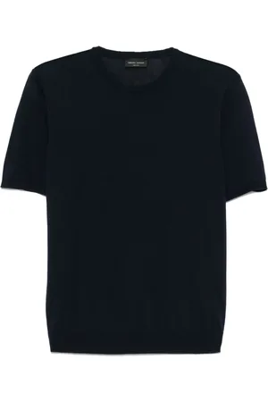Roberto Collina Camiseta de punto fino