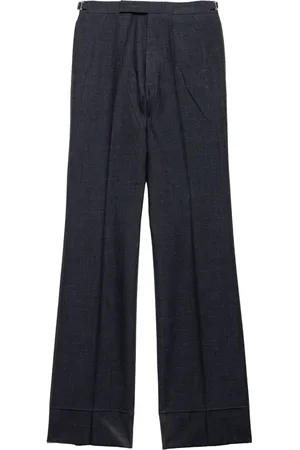 Prada Pantalones anchos de tejido técnico