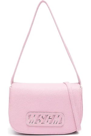 Msgm Bolso de hombro con placa del logo