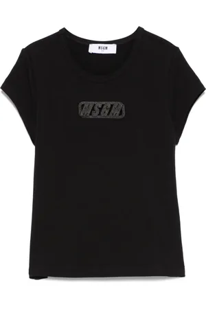 Msgm Camiseta de tejido jersey