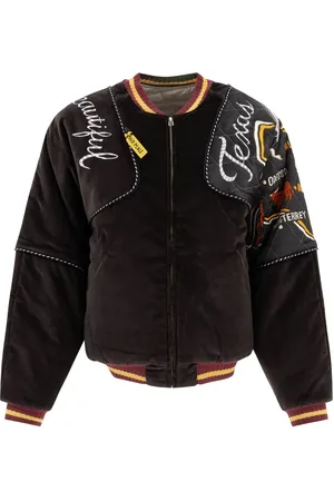 KAPITAL Chaqueta bómber de terciopelo