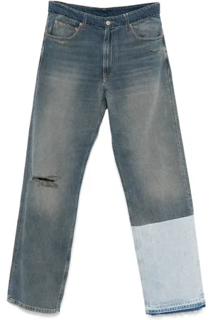 Maison Margiela Vaqueros con diseño colour block