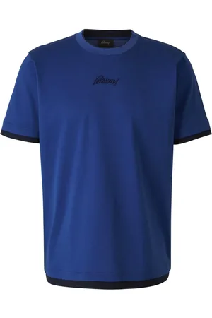 BRIONI Camiseta con logo bordado