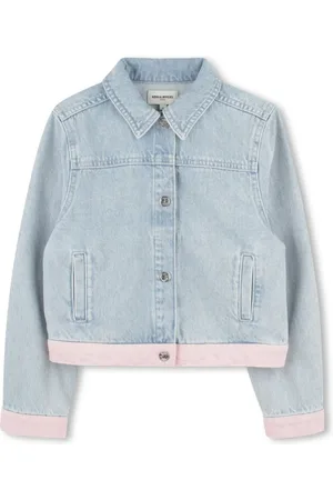 Sonia Rykiel Enfant Chaqueta vaquera con detalle de cristales