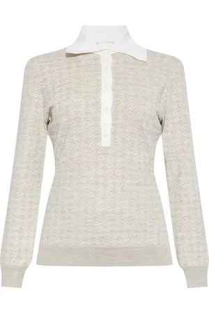 Givenchy Polo con monograma 72 en jacquard