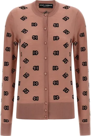 Dolce & Gabbana Cárdigan con logo estampado