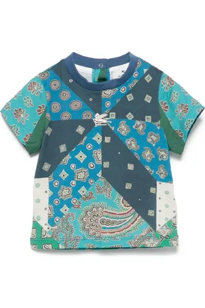 Etro Camiseta con estampado de cachemira