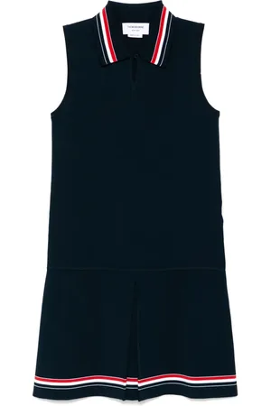 Thom Browne Vestido con cuello de polo