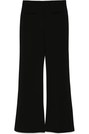 B+AB Pantalones acampanados de talle alto