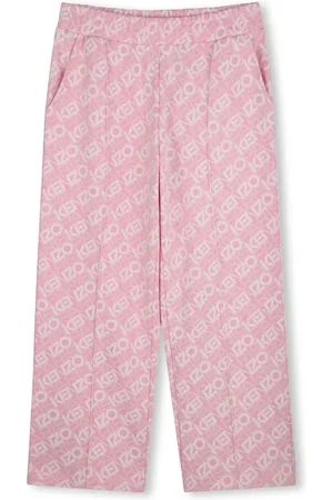Kenzo Pantalones de chándal con monograma del logo
