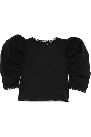 Farm Rio Blusa con flores en 3D