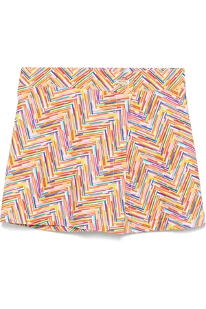 Missoni Falda con estampado en zigzag