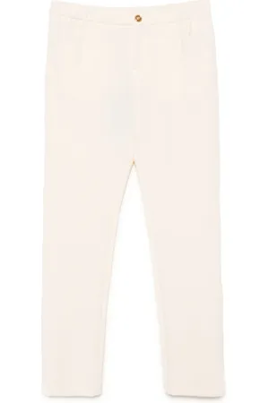 VERSACE Pantalones stretch de twill