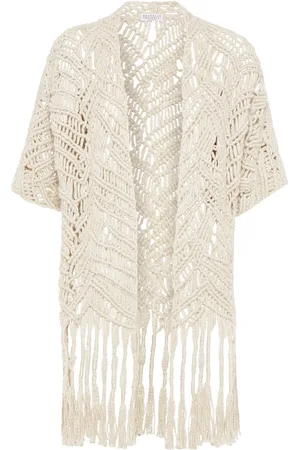 Brunello Cucinelli Cárdigan Opera de macramé