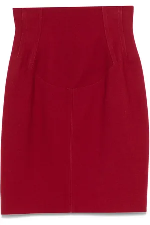 Alaïa Falda corta de lana 1990