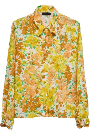 Prada Camisa con estampado floral