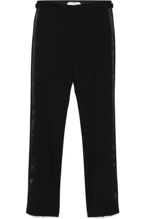 Lanvin Pantalones con detalle a rayas