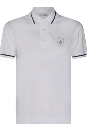 Brunello Cucinelli Polo Tennis con logo