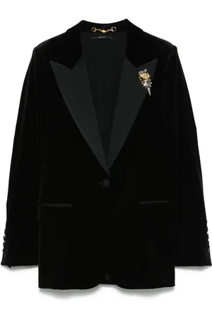 Gucci Blazer de terciopelo 1990