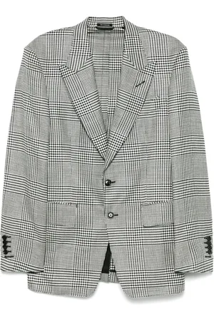 Tom Ford Blazer con motivo Príncipe de Gales