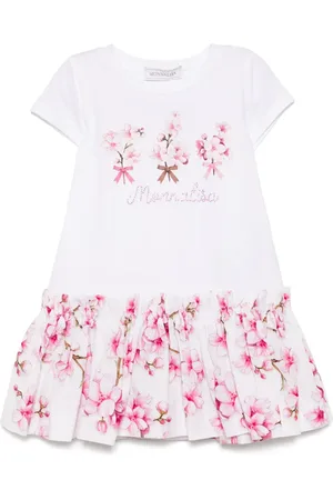 MONNALISA Vestido con estampado floral