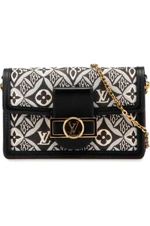 LOUIS VUITTON Bandolera Monogram Since 1854 Dauphine Chain Wallet 2020