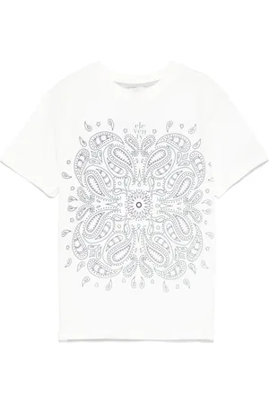 ELEVENTY Camiseta con estampado de cachemira