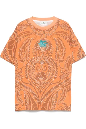 Etro Camiseta con estampado de cachemira