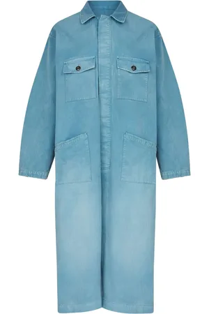 Maison Margiela Gabardina con diseño cruzado