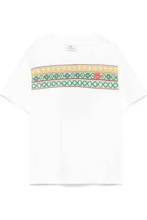 Etro Camiseta con estampado gráfico