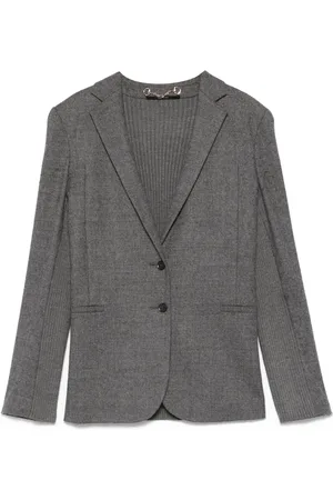 Gucci Blazer con detalle de canalé 2000