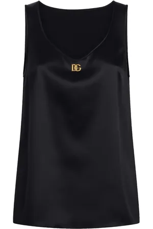 Dolce & Gabbana Blusa con placa DG