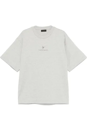 Giuseppe Zanotti Camiseta con logo estampado