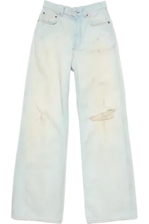 Acne Studios Vaqueros holgados con efecto envejecido