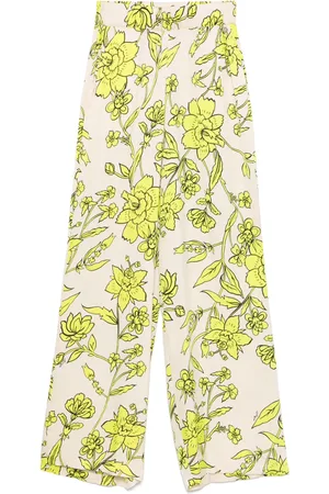 Liu Jo Pantalones estampados de satén