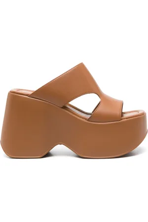 vic matiè Mules con tacón de 100 mm