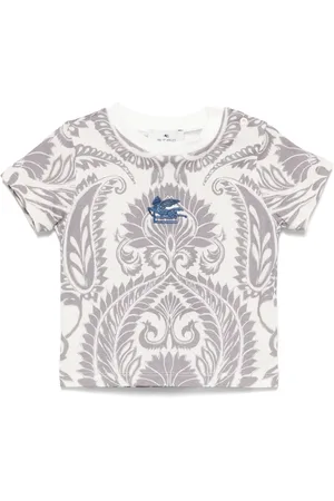 Etro Camiseta con estampado de cachemira