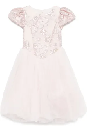 MONNALISA Vestido midi con motivo en jacquard
