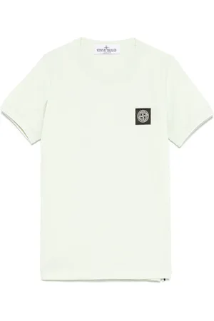 Stone Island Camisa con distintivo Compass