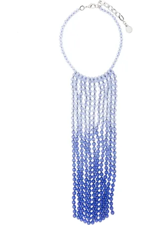 Emporio Armani Collar con detalle de flecos
