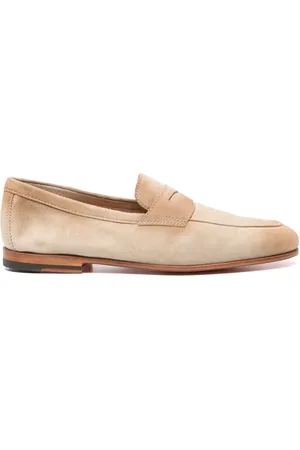 santoni Mocasines con logo grabado