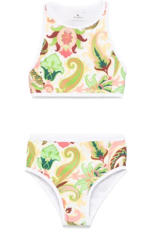 Etro Bikini con estampado de cachemira