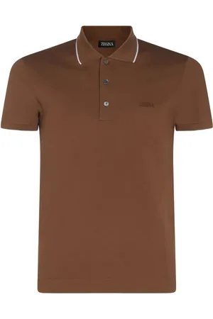Ermenegildo Zegna Polo con logo bordado