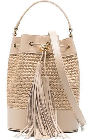 Gianvito Rossi Bolso bombonera con detalle de borlas