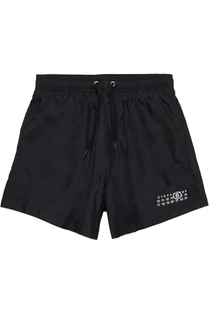 Maison Margiela Bañador con logo estampado