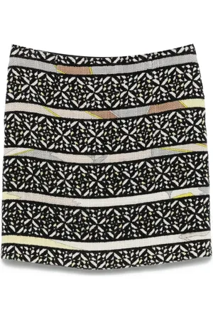 PUCCI Pre-Owned Falda midi de tweed 2010