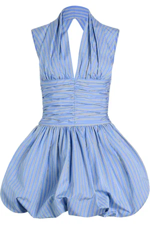Patou Vestido corto a rayas